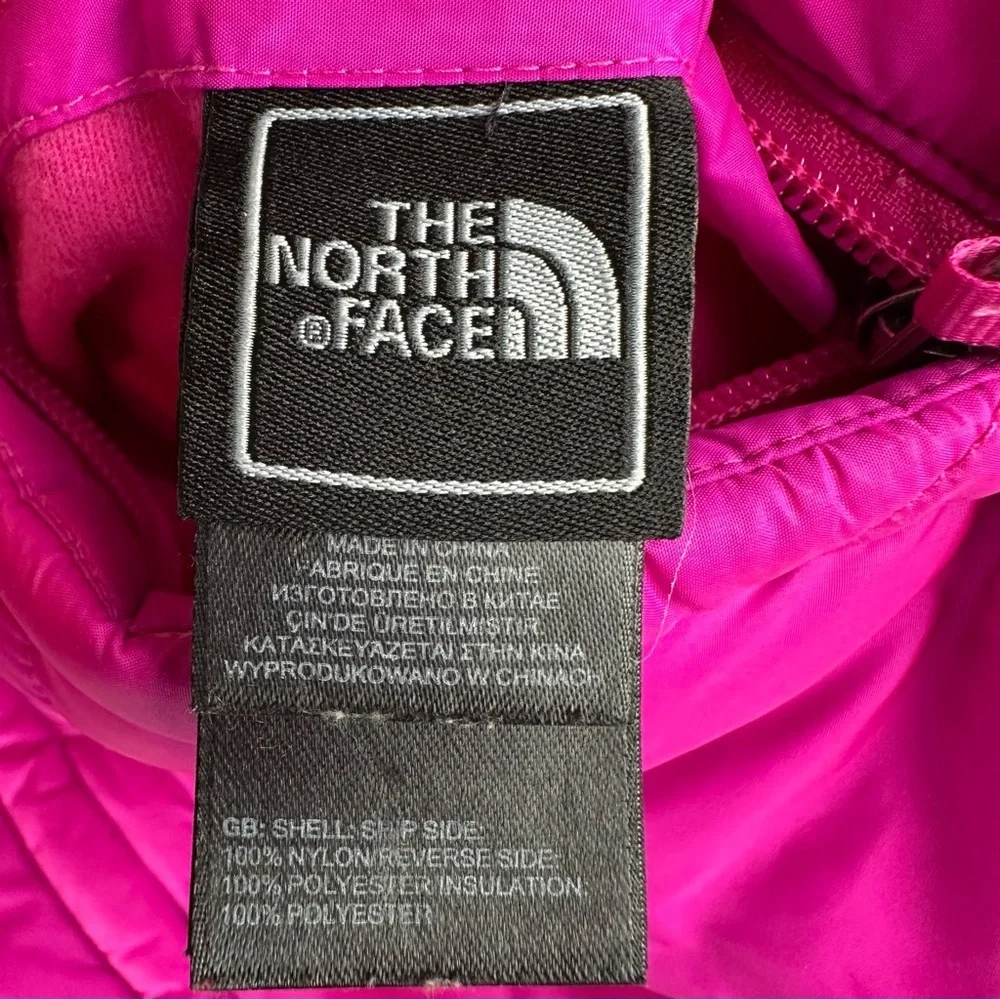 The North Face Reversible Perrito Jacket Puffer Pink Stripe Outdoors Gorpcore